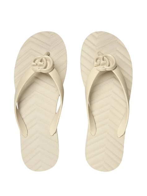 gucci chevron sandal|Designer Flip Flops for Women .